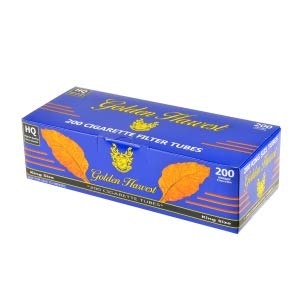 Golden Harest BLUE King Size Cigarette Tubes 200 Count Per Box Online Sale