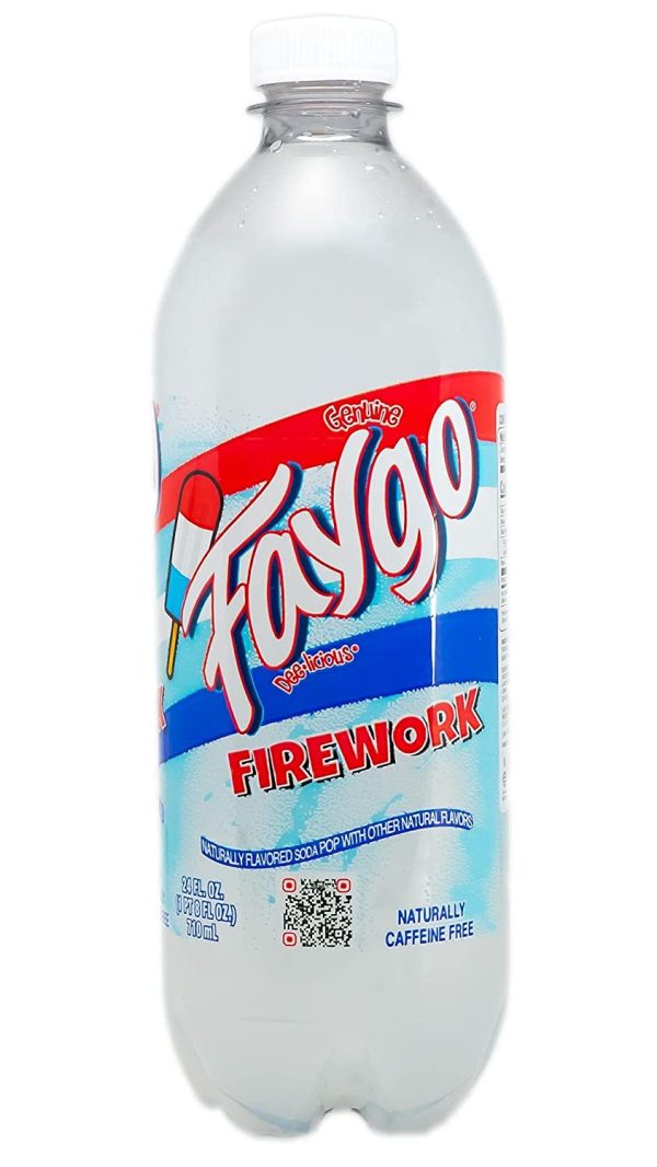 Faygo Firework Flavor Soda - Burst of Fruity Refreshment, 24 oz Bottle (Pack of 24) Online Sale