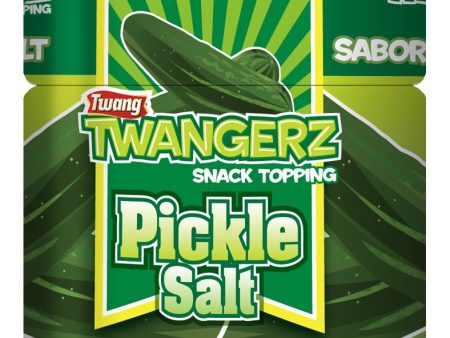 Twangerz Pickle Seasoning Salt Snack Topping, 1.15-Ounce Shaker (Pack of 10) For Discount