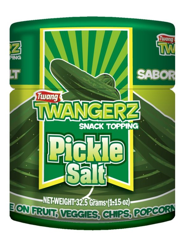 Twangerz Pickle Seasoning Salt Snack Topping, 1.15-Ounce Shaker (Pack of 10) For Discount