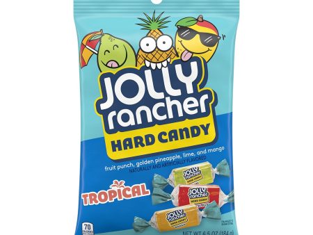 JOLLY RANCHER Tropical Fruit Flavored Hard Candy Bags, 6.5 oz (Pack of 12) Online Hot Sale