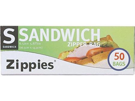 50CT Zip Sandwich Bag Sale