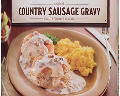 Chef-mate Original Country Sausage Gravy, Breakfast Sausage, Biscuits and Gravy, 6 lb 9 oz, #10 Can Online Hot Sale