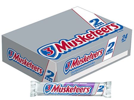 3 MUSKETEERS Chocolate Sharing Size Candy Bars 3.28-Ounce Bar 24-Count Box Online Hot Sale