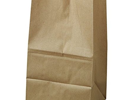 Duro ID# 18421 20# Short SOS Bag 40# 100% Recycled Natural Kraft, 500 Piece Sale