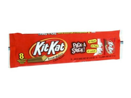 Kit Kat Crisp Wafers in Milk Chocolate Pack A Snack Individual Bars 8 pk For Sale