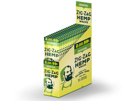 Zig Zag - Tobacco Free - Flavored H Wraps, 50 Count, Original Discount