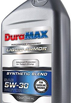 DuraMAX Synthetic Blend 5w30 Motor Oil - Case of 12 Quart Bottles Online Sale