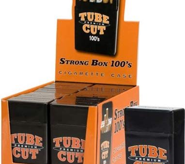 Gambler Tube Cut 100mm Cigarette Tube Cases 12 Count For Discount