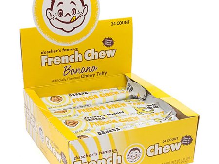 Doscher s Banana French Chew Taffy 24 Count Box Online