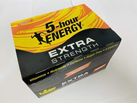 5-Hour Energy Shot, Extra Strength, Strawberry Banana, 1.93 Ounce, 12 Count Cheap