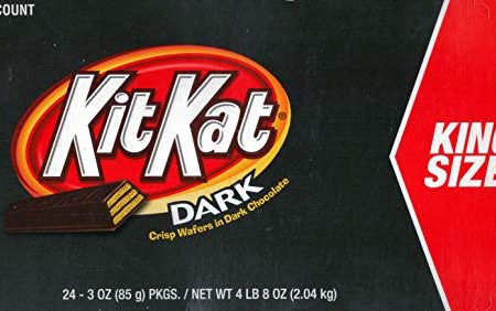 Kit Kat Candy Bar, King Size Crisp Wafers in Dark Chocolate, 3.0-Ounce Bars (Pack of 24) For Sale