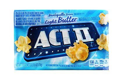 ACT II Light Butter Popcorn 18 Count Online Sale