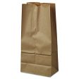 Lagasse Bag GK16-500#16 Bag Size Natural Paper Bag Hot on Sale