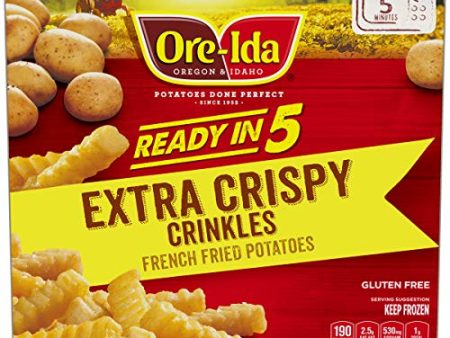 Ore-Ida Frozen Extra Crispy Easy Fries 4.75 oz (Pack of 12) Cheap