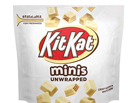 KIT KAT White Creme Candy Bars, Minis, 7.6 oz Pouch Sale