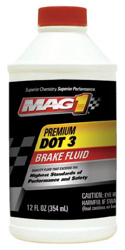 MAG1 122 Premium DOT 3 Brake Fluid, 12 oz. - High Performance, Corrosion Resistant Formula for Reliable Braking Online