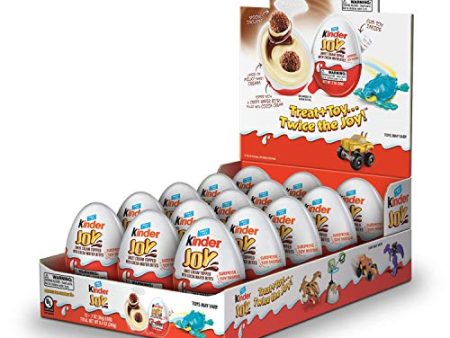 Kinder JOY Eggs Individually Wrapped Chocolate Candy Eggs Toys Inside (15 Count) Hot on Sale