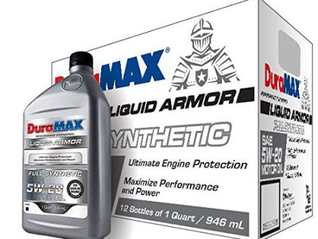 DuraMAX Full Synthetic 5w20 Motor Oil - Case of 12 Quart Bottles Supply