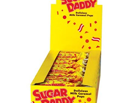 Sugar Daddies Milk Caramel Pops 48-Count of .45 oz Pops Discount