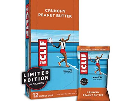 CLIF BAR Energy Bars Crunchy Peanut Butter (2.4 Ounce Protein Bars, 12 Count) Online Hot Sale