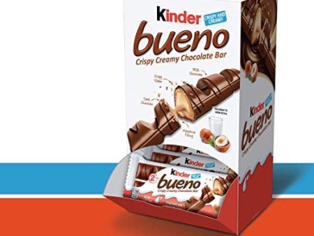 Kinder Bueno Crispy Creamy Chocolate Bar, 1.5 oz, 20 Count For Cheap