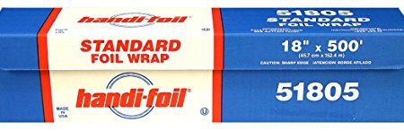 Handi-Foil 51805 18  x 500  Standard Roll Foil, 3.5  Height, 3.5  Width, 19.88  Length Sale