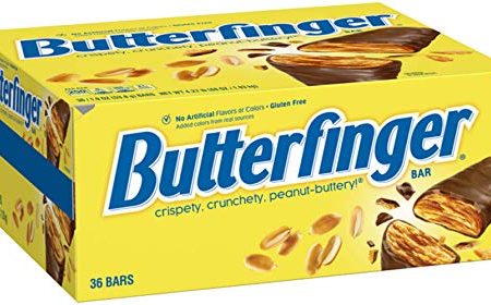 Butterfinger Milk Chocolate Candy Bars, Full Size Bulk Candy 1.9 oz (Pack of 36) For Cheap