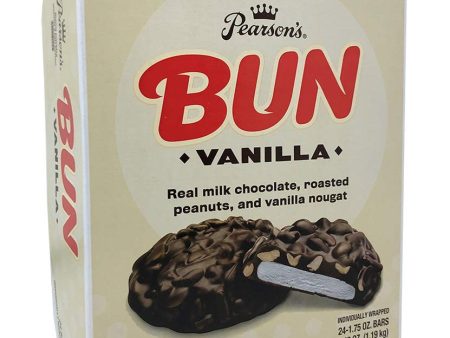 Pearson Vanilla Bun Bar 24 Count Box Fashion