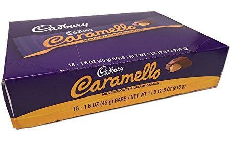 Cadbury Caramello 1.6oz Candy Bars - 18ct Hot on Sale