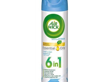 Air Wick Aerosol Spray Air Freshener, Fresh Linen, 8 Ounce For Cheap